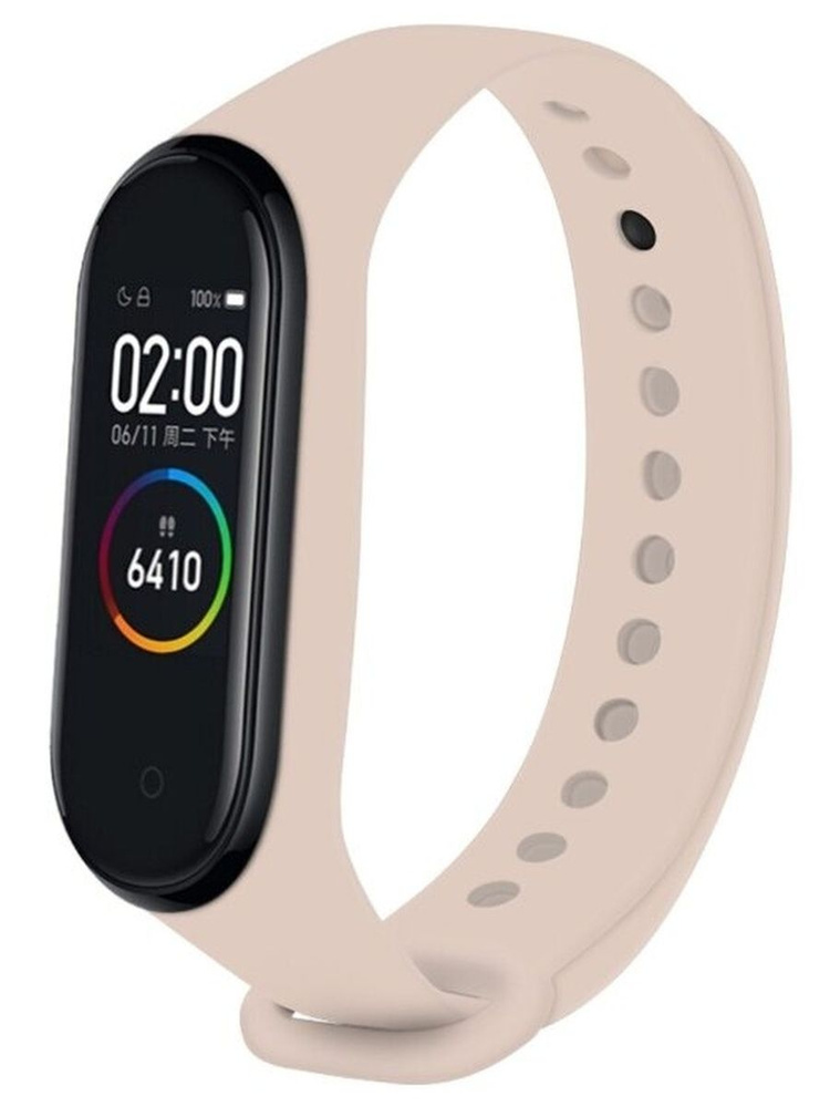 Ремешок для фитнес-браслета Xiaomi Mi Band 3 / 4 (Ми Бэнд 3 / 4 ...