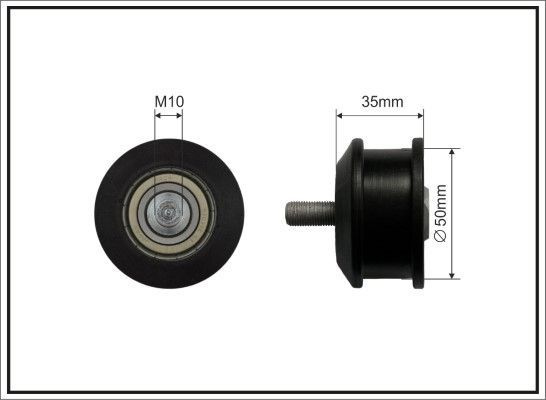 Паразитный / ведущий ролик для зубчатого ремня, Caffaro 447-99 - арт ...