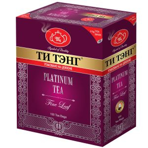 Чай черный Ти Тэнг Platinum в пакетиках, 100 пак. #1