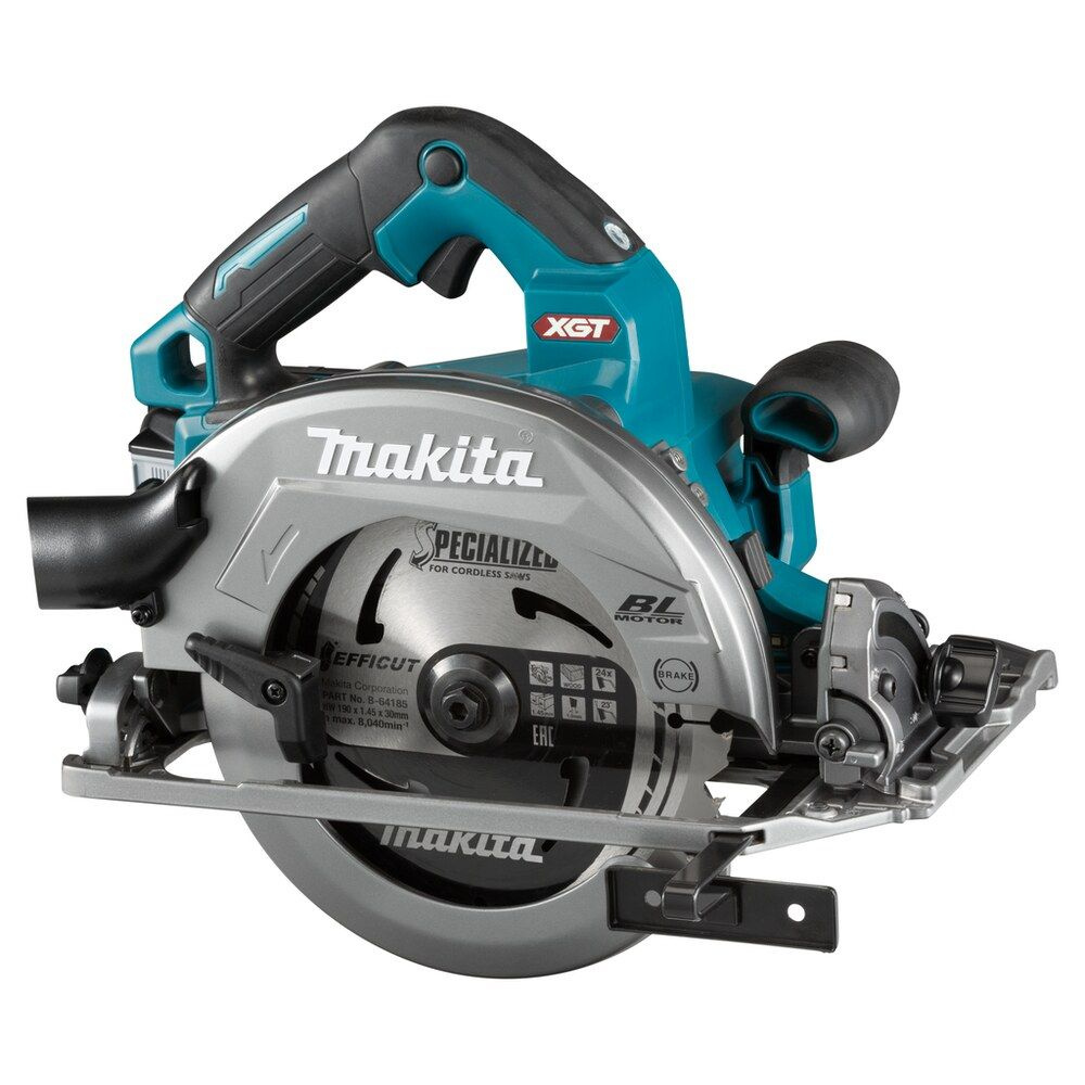 Пила дисковая аккумуляторная Makita HS004GZ 40 Вт 40В Li-Ion 185/190 мм без АКБ и ЗУ  #1