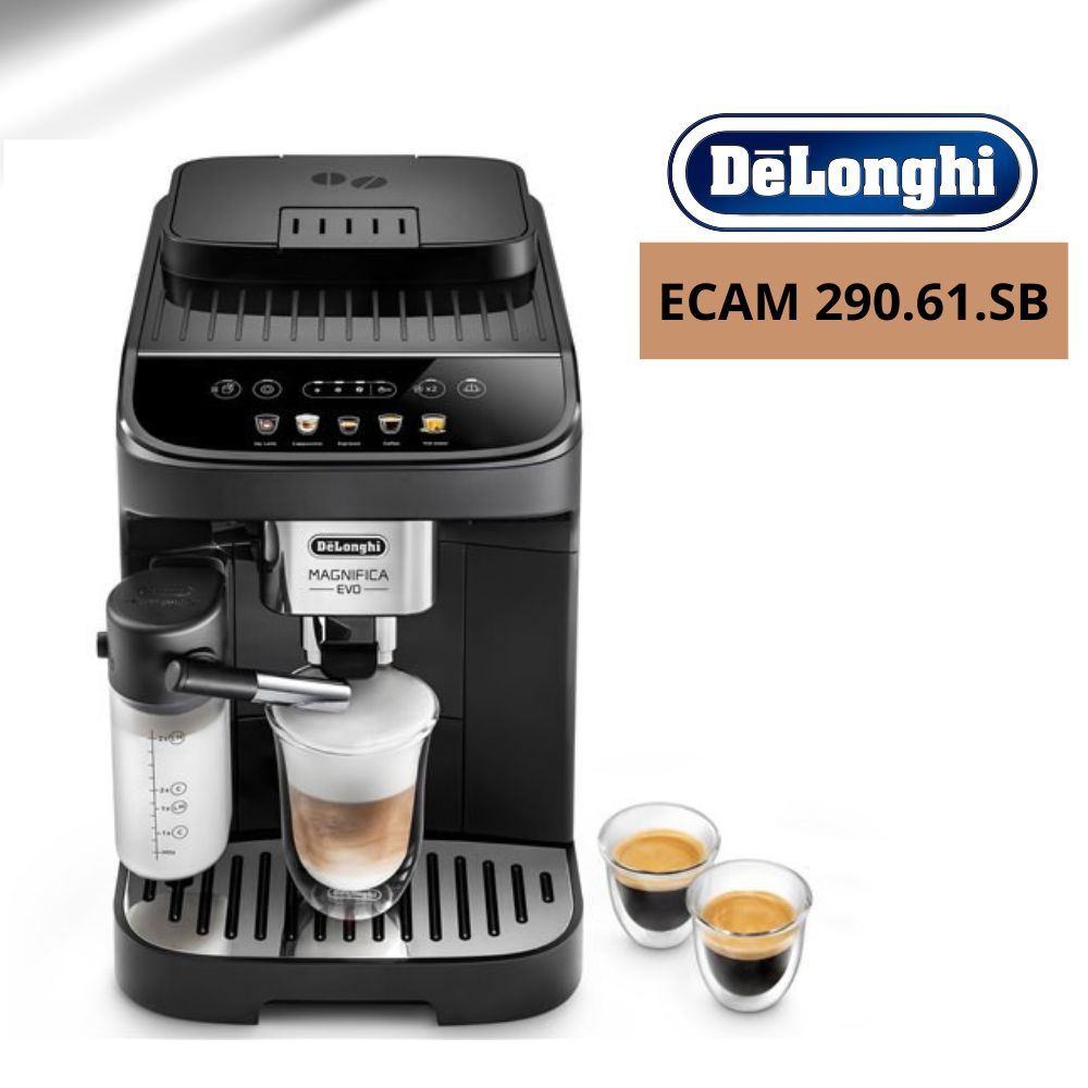 Автоматическая кофемашина DeLonghi кофемашина ECAM 290.61.SB Magnifica Evo,  черный, черный матовый купить по выгодной цене в интернет-магазине OZON  (1543839865)