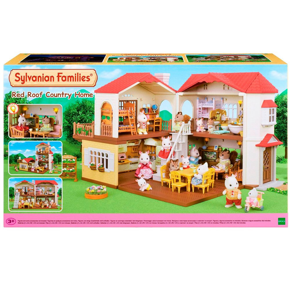 Sylvanian Families Большой дом со светом 5302 - купить с доставкой по  выгодным ценам в интернет-магазине OZON (856602971)