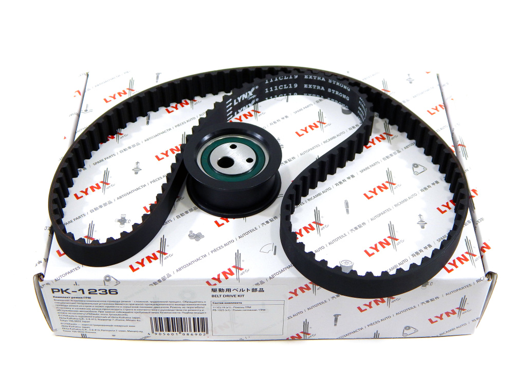 Комплект ГРМ Lynx для Lada 2108, 2109, 2114, 11183 Kalina 8V (ремень ...