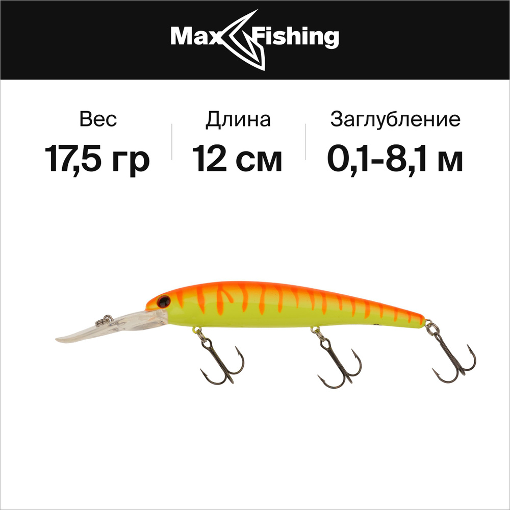 Bandit WALLEYE DEEP-FIRE TIGER