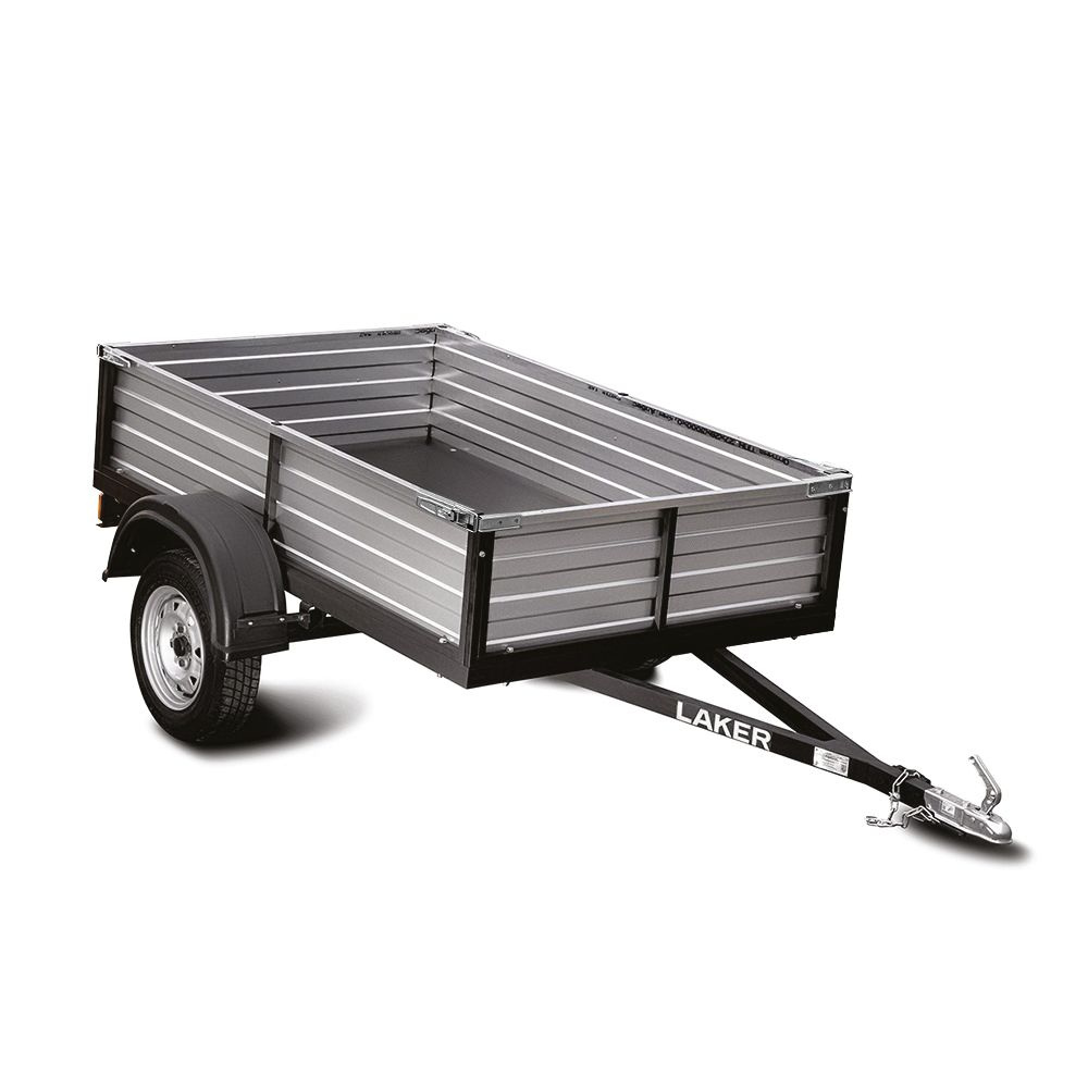 Прицеп бортовой Laker Heavy Duty Light 300, на рессорной подвеске ...