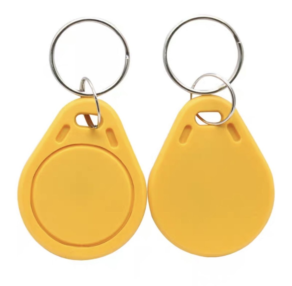 Ключ для домофона Mifare Zero желтые (10шт.) перезаписываемый. Частота ...