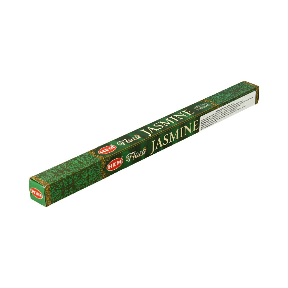 Hem Flora Masala Incense Sticks JASMINE (Масала благовония ЖАСМИН, Хем), уп. 8 палочек.  #1