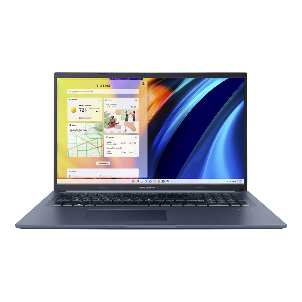 Ноутбук ASUS Vivobook 17 M1702QA-AU083 IPS FHD (1920х1080) 90NB0YA2-M003R0  Premium Partner, синий купить по низкой цене: отзывы, фото, характеристики  в интернет-магазине Ozon (877134525)