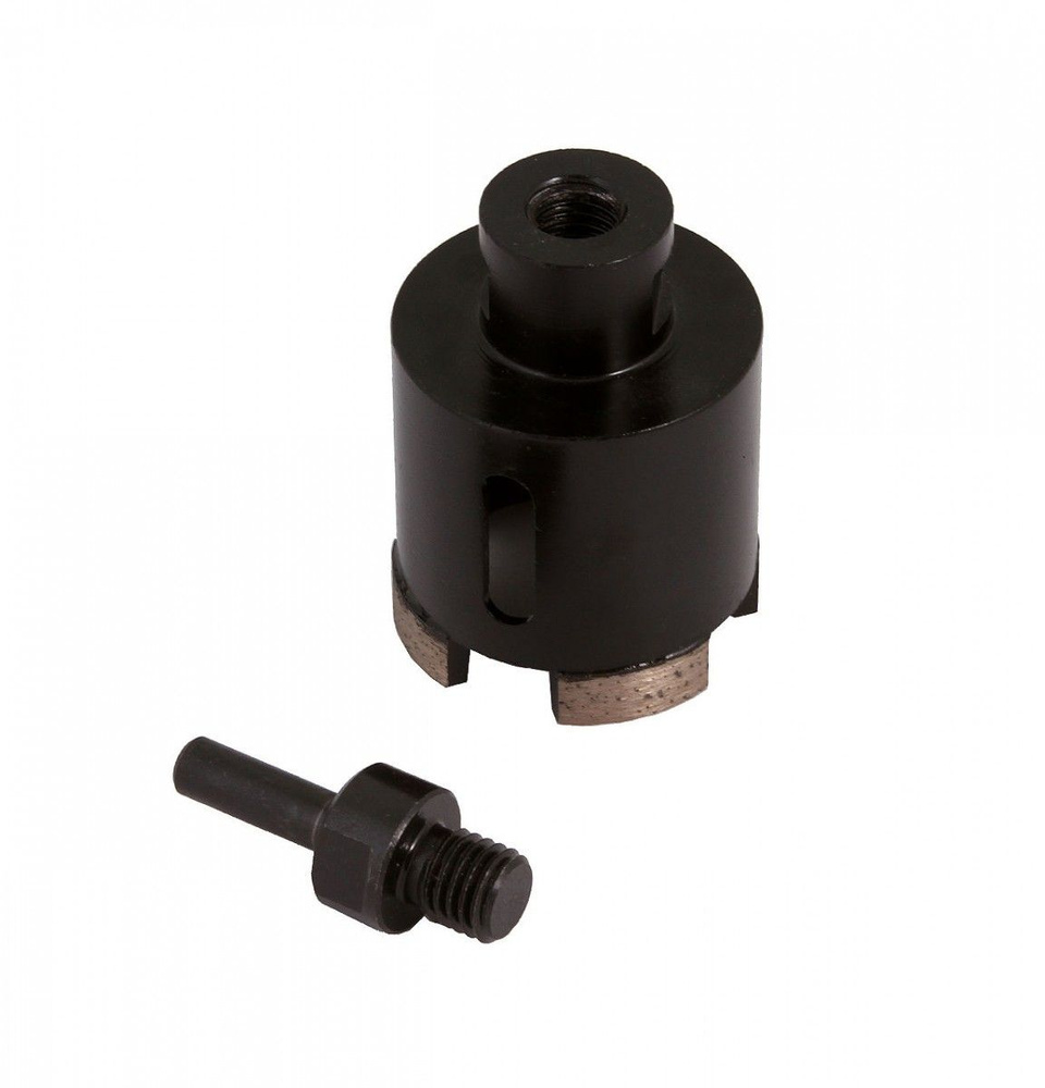 Коронка алмазная по керамограниту Серебряная пайка 50мм - купить по ...