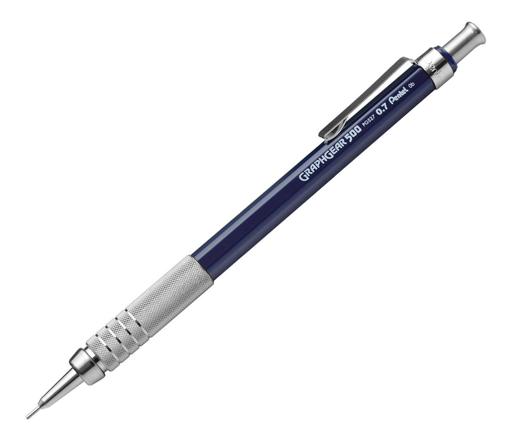 Механический карандаш PENTEL GRAPHGEAR 500 PG527-С 0.7 мм синий корпус  #1