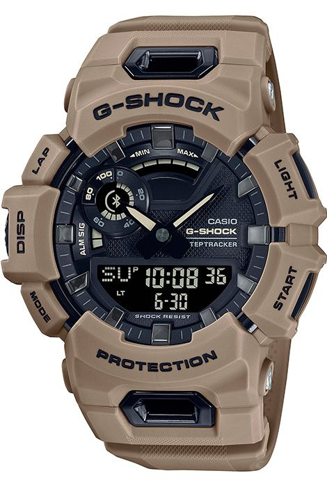 Противоударные мужские наручные часы Casio G-Shock GBA-900UU-5A с модулем Bluetooth (Блютуз)  #1