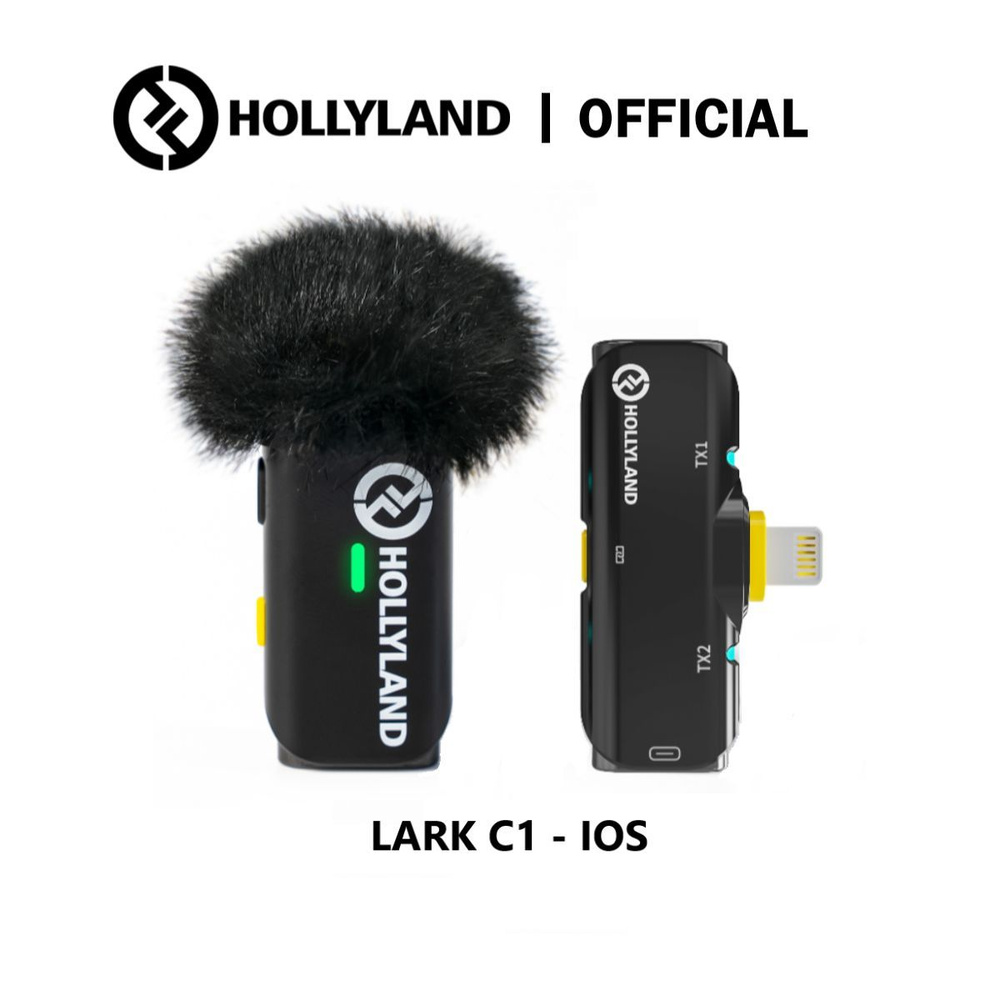 Микрофон петличный Hollyland Lark C1 - купить по выгодной цене в  интернет-магазине OZON (825371796)