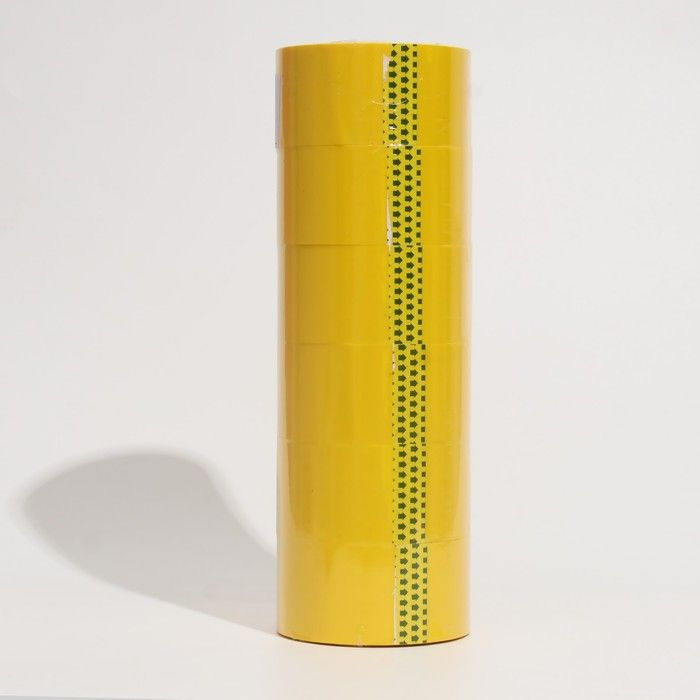 Упаковочная лента Klebeb nder, 50мм*57м, желтая #1