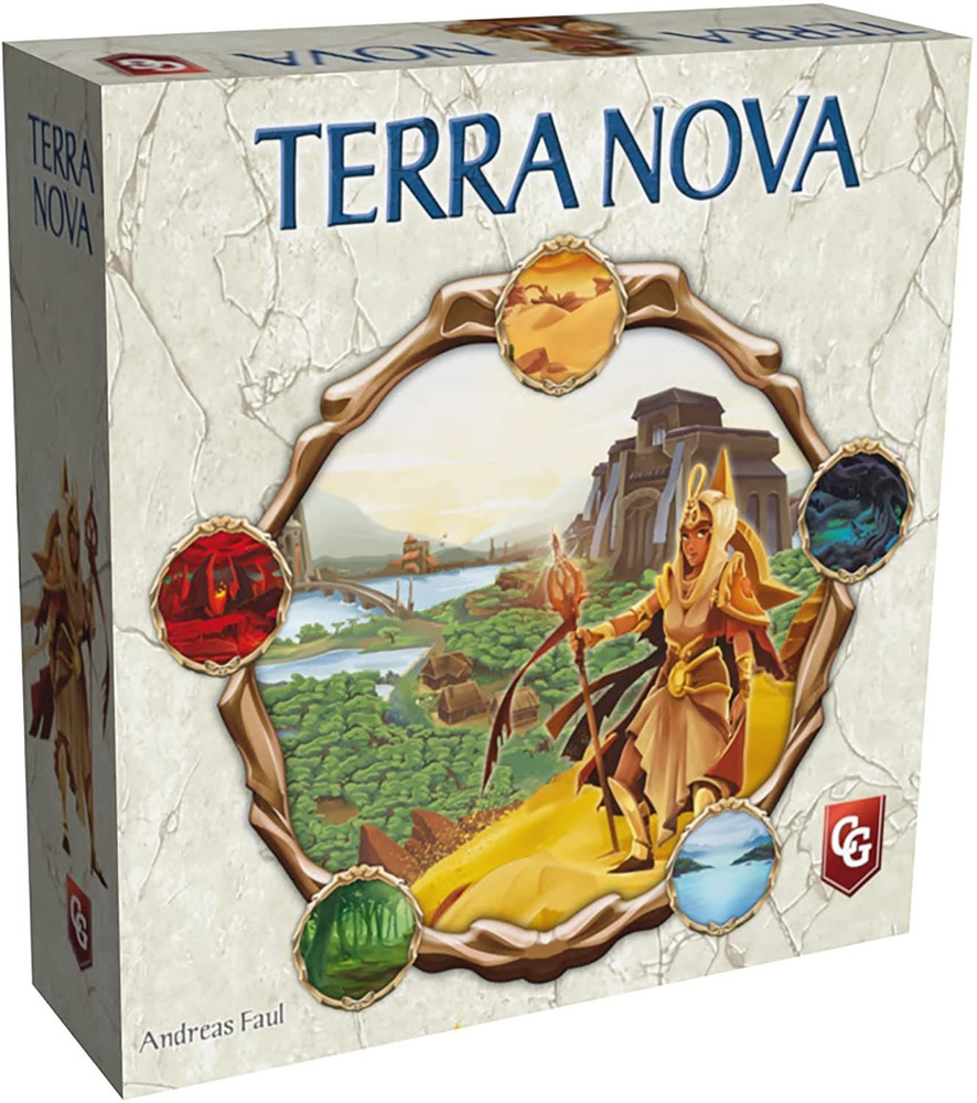 Настольная игра Terra Nova на английском языке - купить с доставкой по  выгодным ценам в интернет-магазине OZON (1065015333)