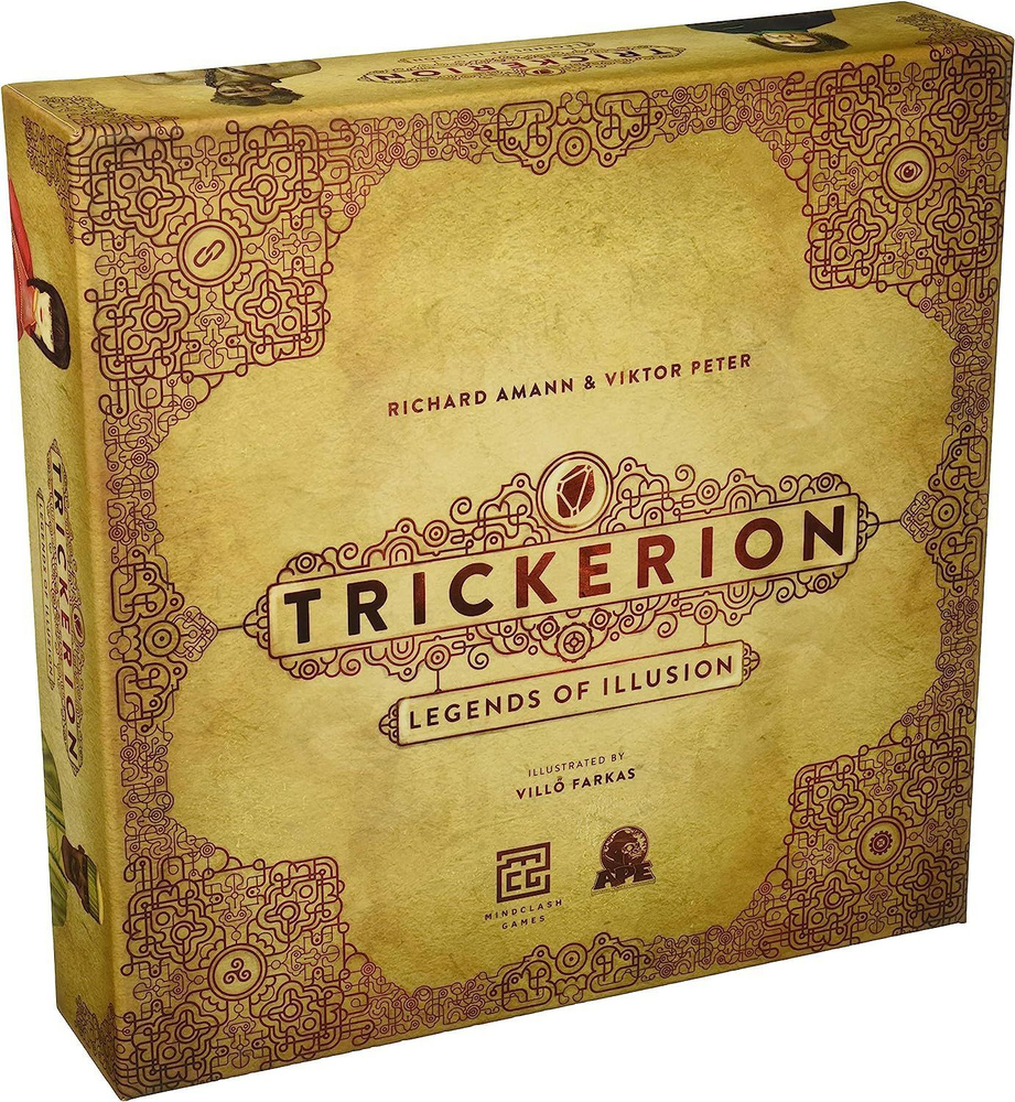 Настольная игра Trickerion Legends of Illusion (Трикерион. Искусство  иллюзии) на английском языке - купить с доставкой по выгодным ценам в  интернет-магазине OZON (892821346)