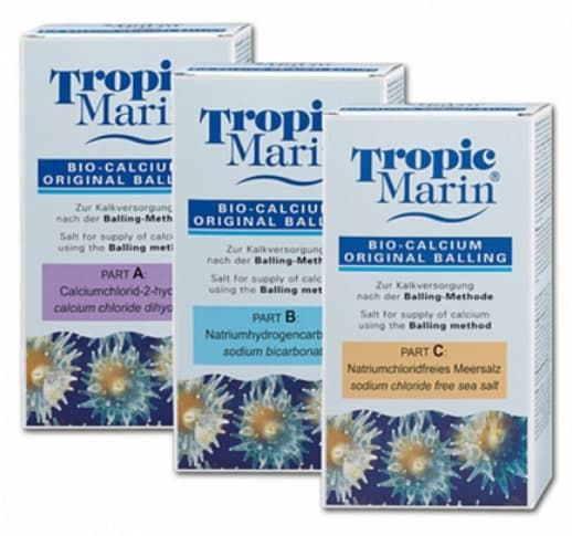 Комплекс добавок по Баллингу Tropic Marin Bio-Calcium Original Balling A, B, C, 3x1 кг  #1