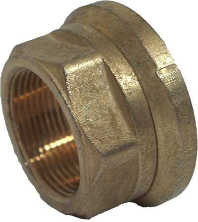 Гайка для крепления смесителя на раковину латунь хромированная - купить ...