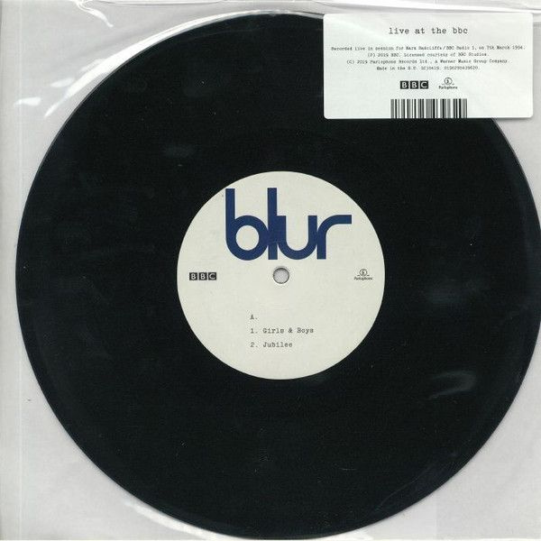 Виниловая пластинка Blur - Live At The BBC (10" Vinyl Single) #1