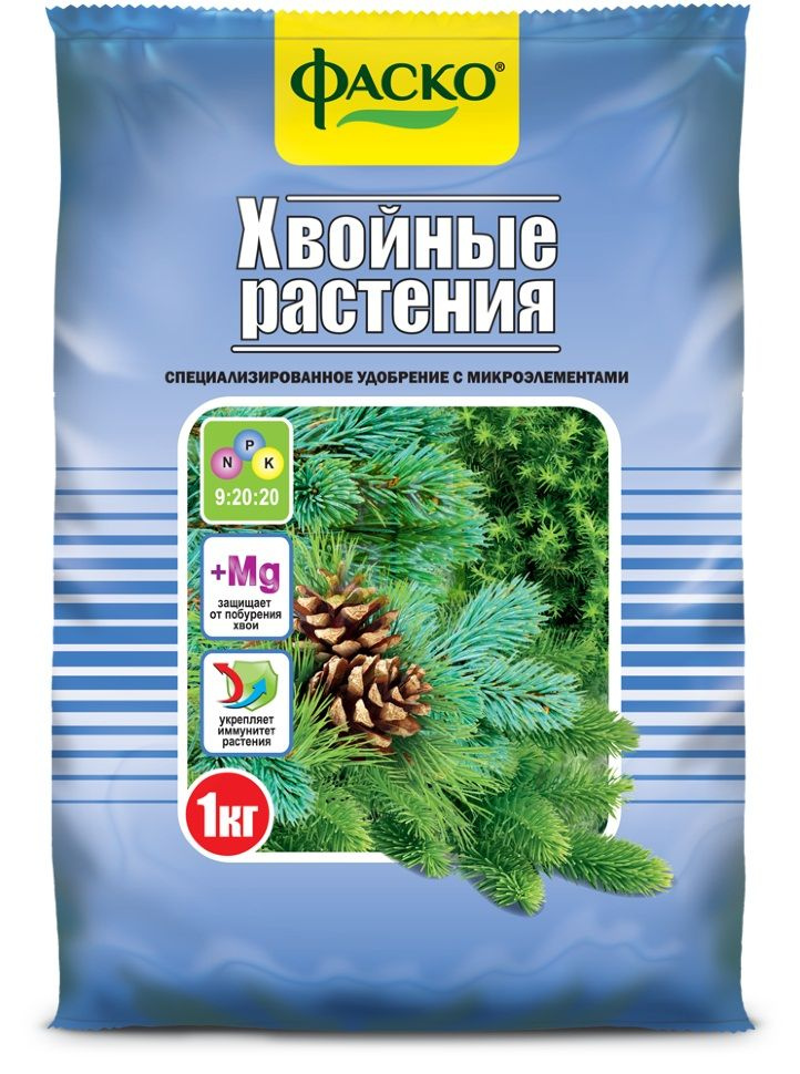 Фаско Хвойные растения уд-е (пак.1кг.) - купить с доставкой по выгодным ...