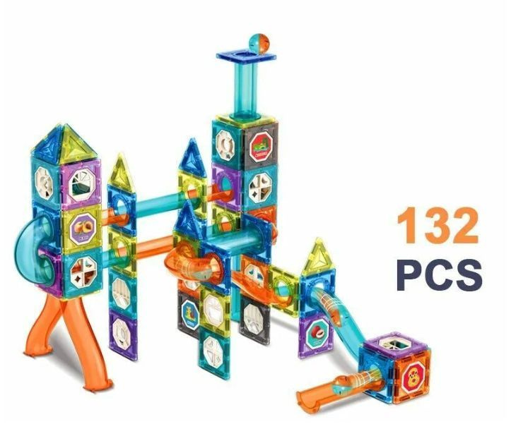 Магнитный конструктор Magic Magnetic blocks, 132 детали купить на OZON ...