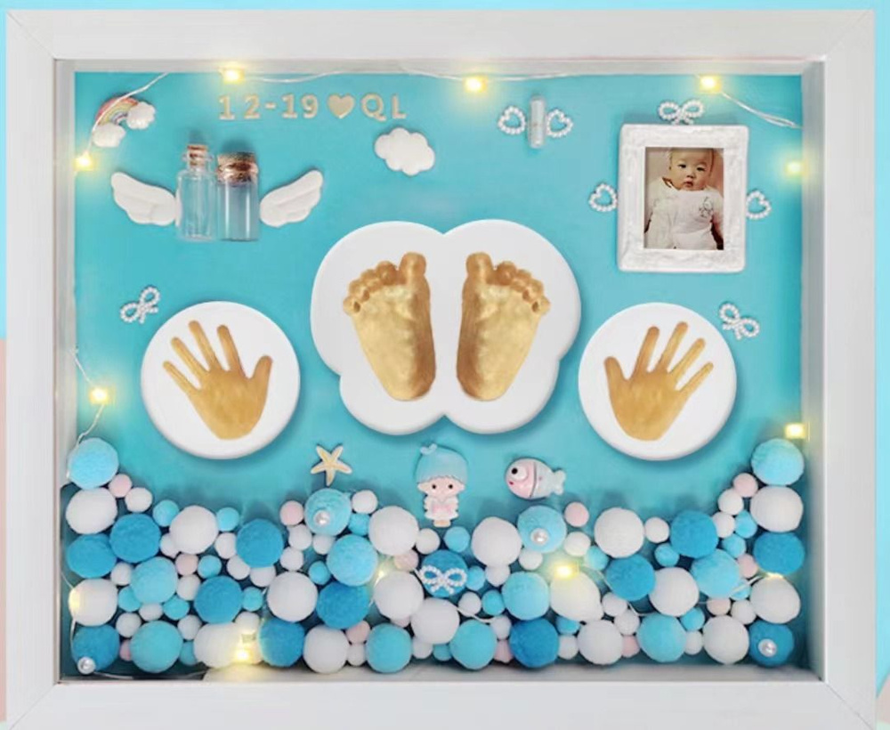 Набор для 3Д слепков ручек и ножек базовый подарок на рождение - купить ...