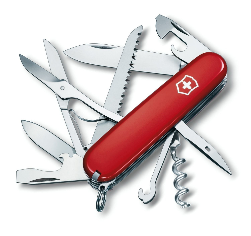 Нож перочинный Huntsman VICTORINOX 91 мм, 15 функций, красный 1.3713 #1