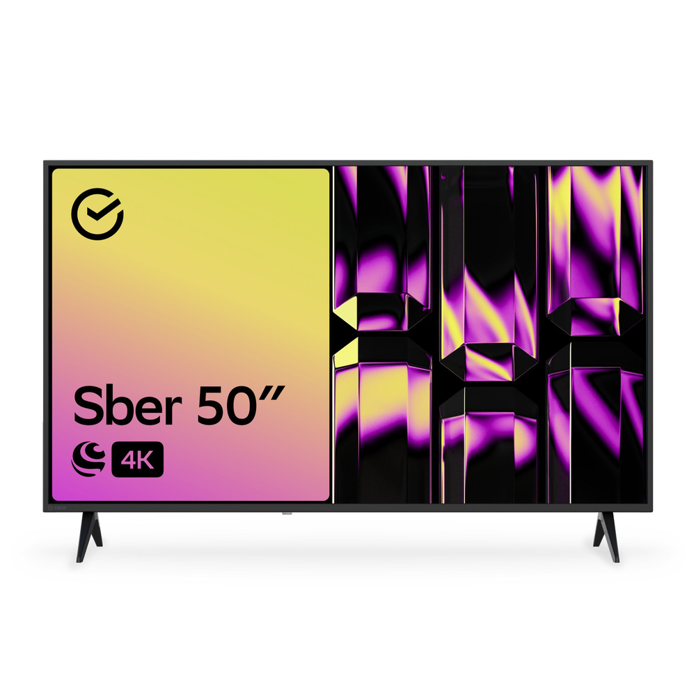 Sber Телевизор SDX-50U4010B 50" 4K UHD, черный #1