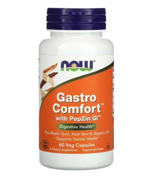 Now Foods Gastro Comfort with PepZin GI 60 капсул купить на OZON по ...