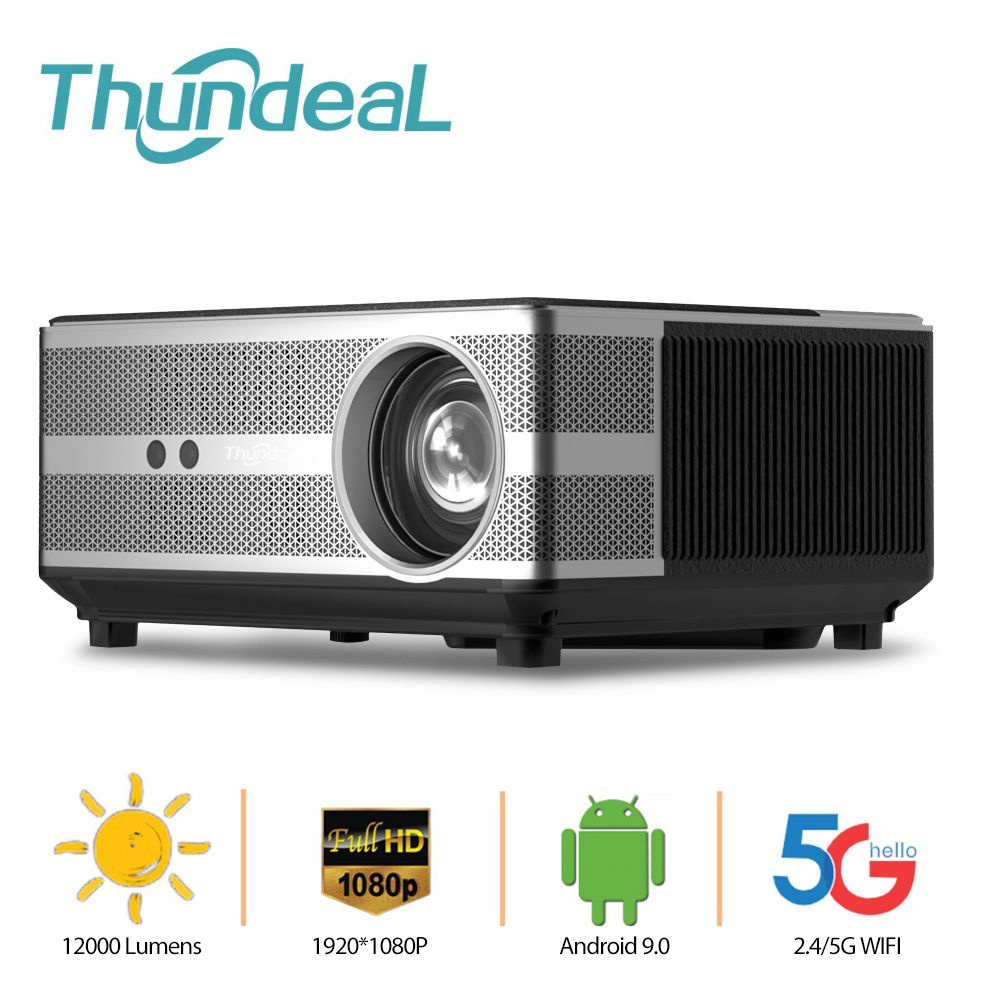 ThundeaL Проектор Full HD 1080P проектор Smart TD98W Android WiFi LED 2K 4K  видеопроектор автофокус домашний кинотеатр кино луч, 1920×1080 Full HD, ...