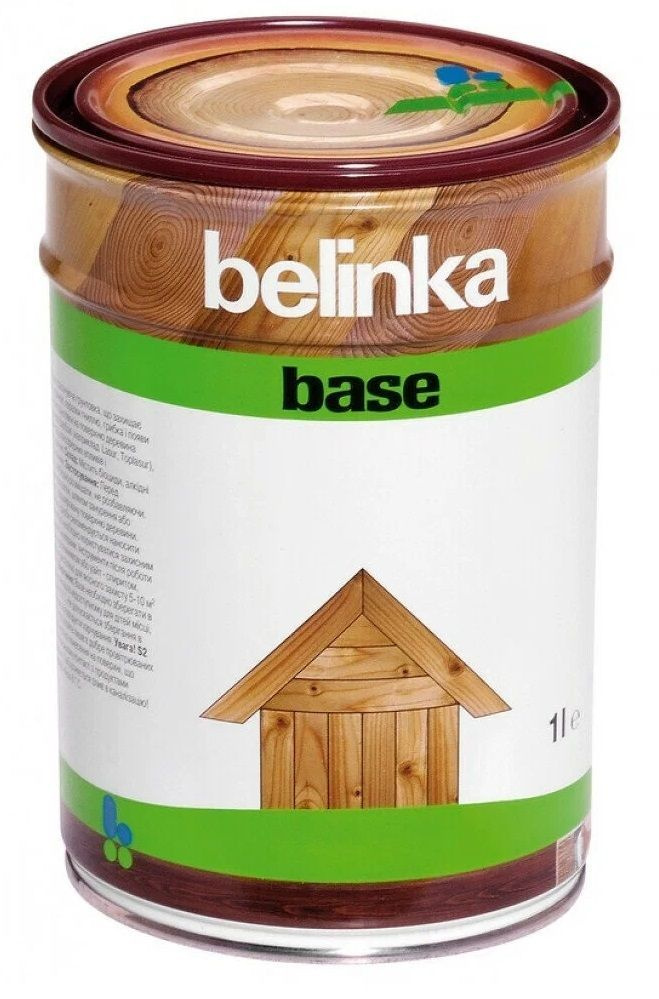 BELINKA BASE 1л.Грунтовочная основа-антисептик для защиты древесины 54200  #1