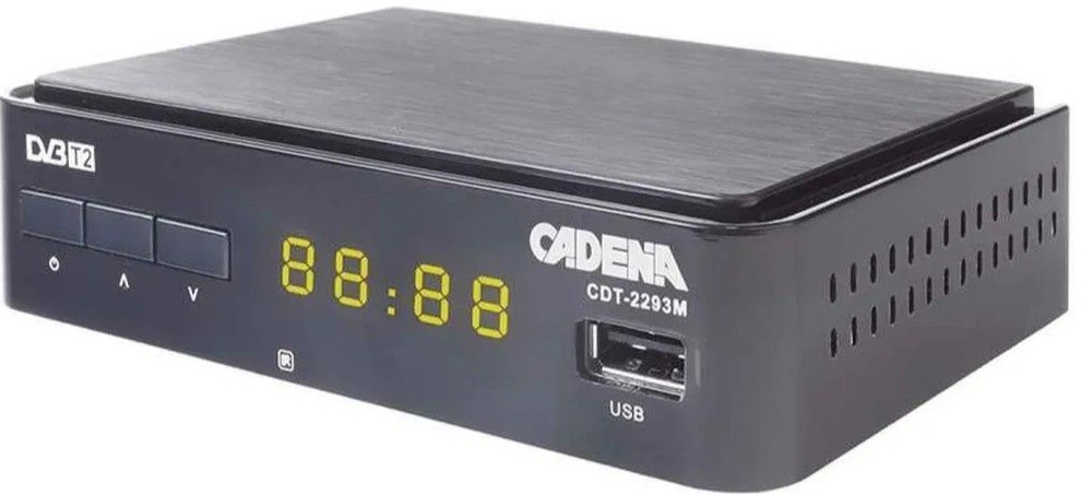 Приставка DVB-T/T2/С CADENA CDT-2293M, черный #1