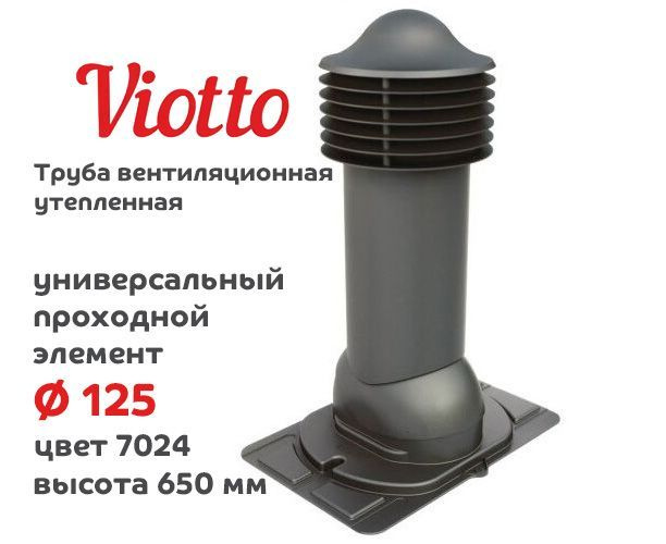 труба вентиляционная viotto