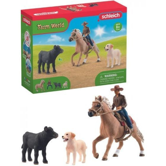 Schleich 24578 Ковбойские приключения на Диком Западе, Шляйх 42578, Farm World  #1