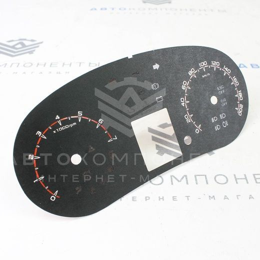 Накладка комбинации приборов (в стиле Vesta) Лада Гранта, Калина 2 ...