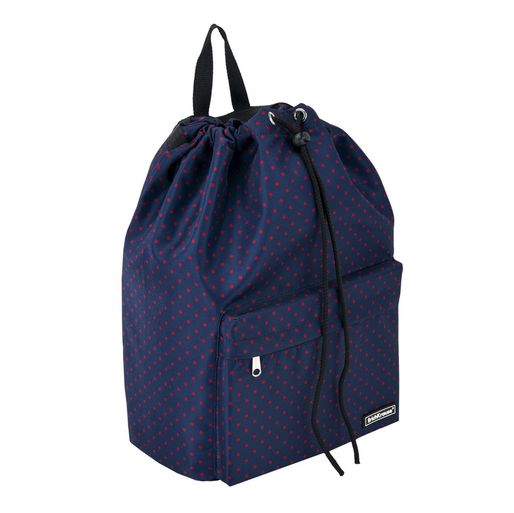 Рюкзак на шнурке ErichKrause EasyLine 16L Dots in Blue #1