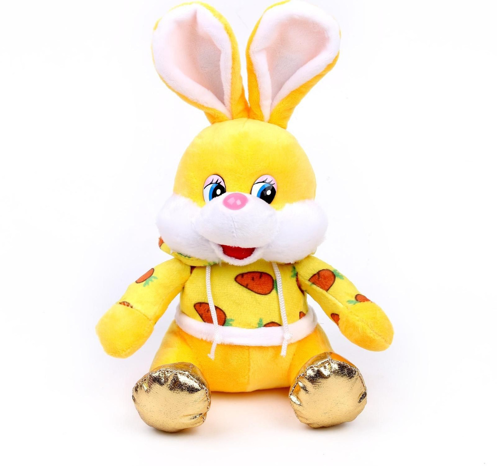 Мягкая игрушка "Зайчик", 15 см - купить с доставкой по выгодным ценам в ...