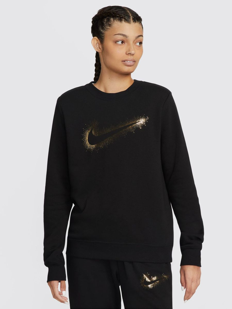 Nike dry women's outlet swoosh crew sweatshirt