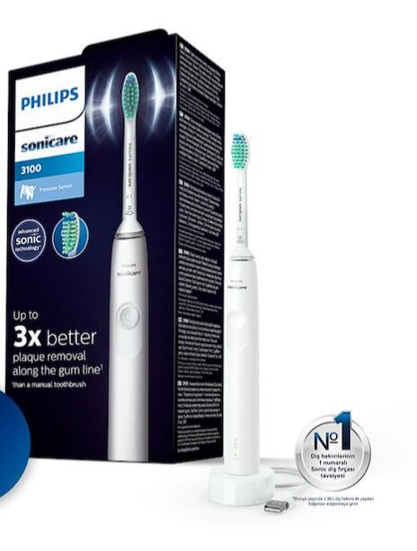 Philips Sonicare Электрическая зубная щетка HX3671/13, белый #1