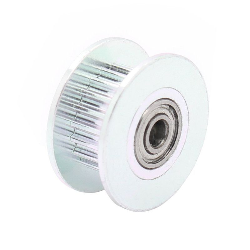 Шкив натяжитель GT2-6мм 20 зубьев вал 3мм диаметр 18 мм - купить с ...