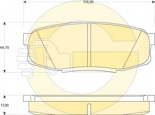 Колодки тормозные Girling 6134919 - купить по низким ценам в интернет ...