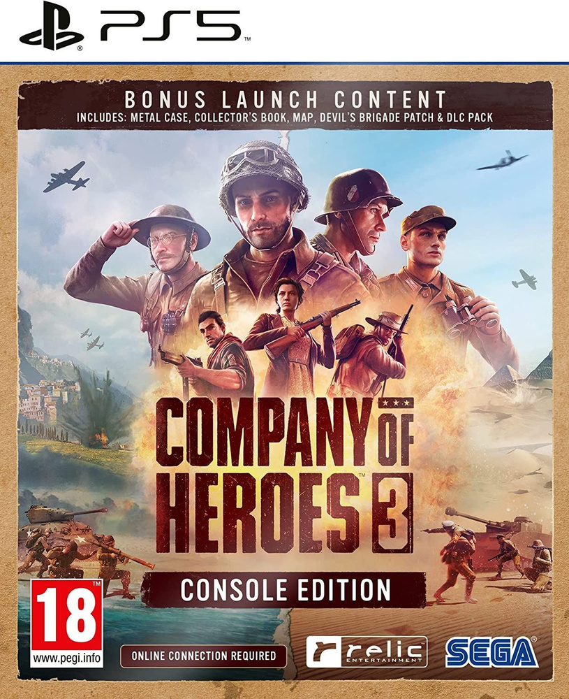 Игра Company of Heroes 3 Console Launch (PlayStation 5, Английская версия)  купить по низкой цене с доставкой в интернет-магазине OZON (1037244552)