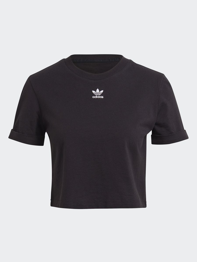 Adidas on sale cropped tshirt