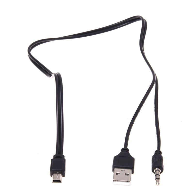 Аудиокабель, 0.09 м, черный #1