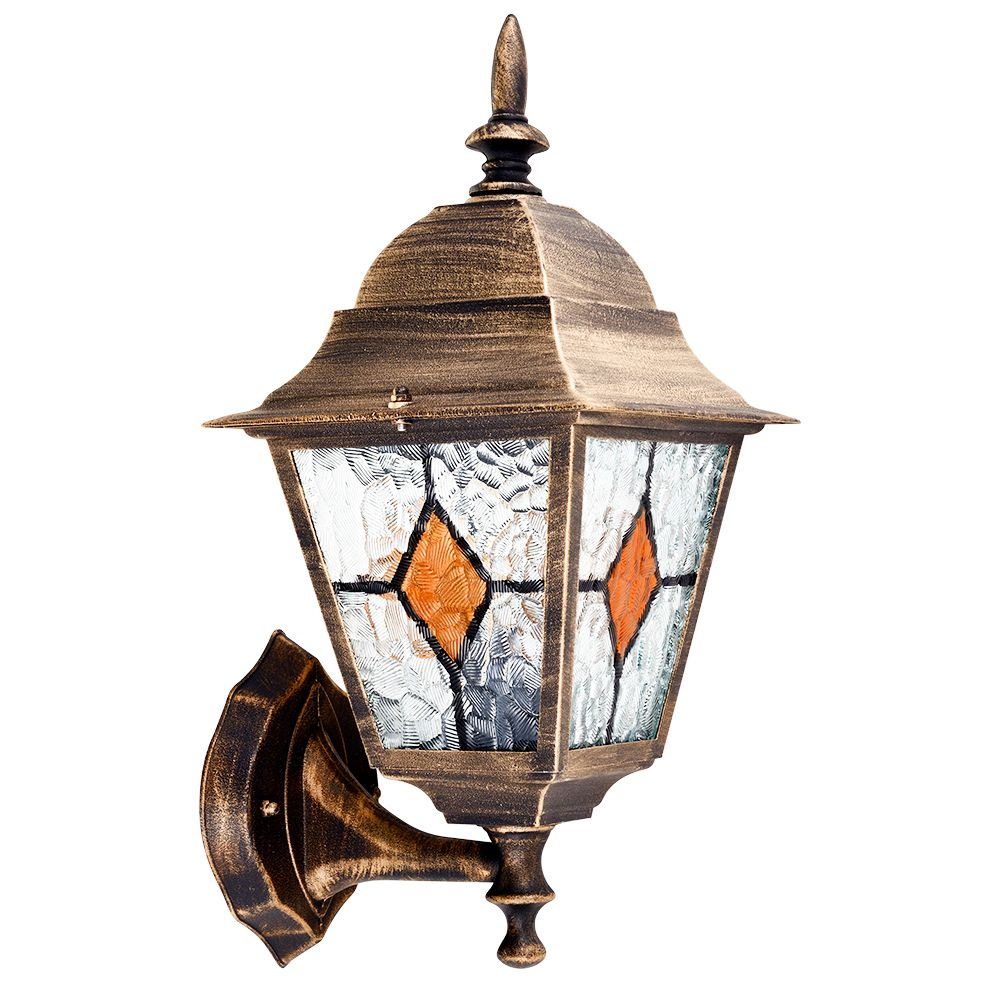 Уличный настенный светильник Arte Lamp Madrid A1541AL-1BN #1