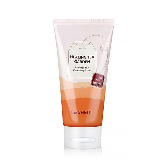The Saem Healing Tea Garden Rooibos Tea Cleansing Foam пенка для