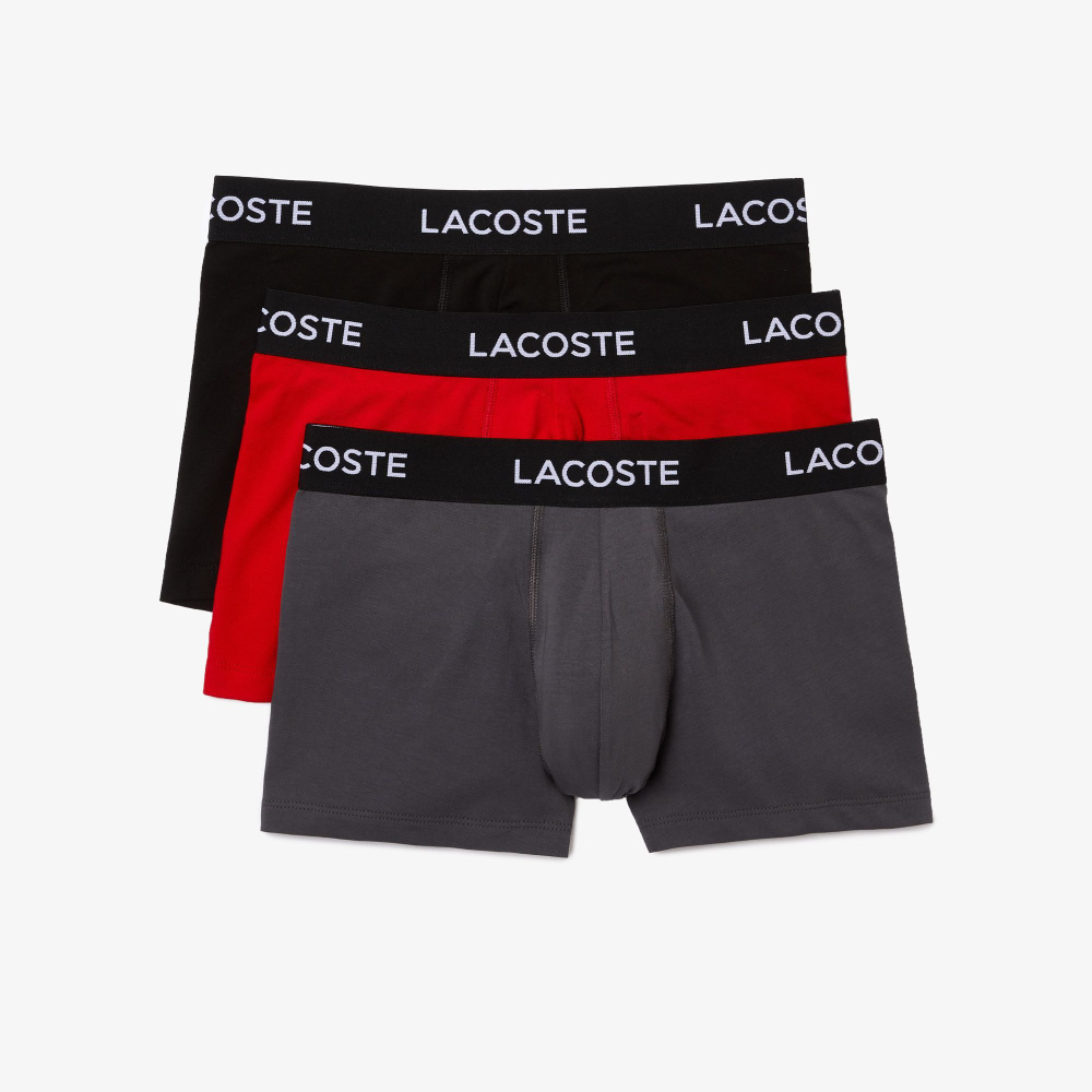 Комплект трусов боксеры Lacoste, 3 шт #1