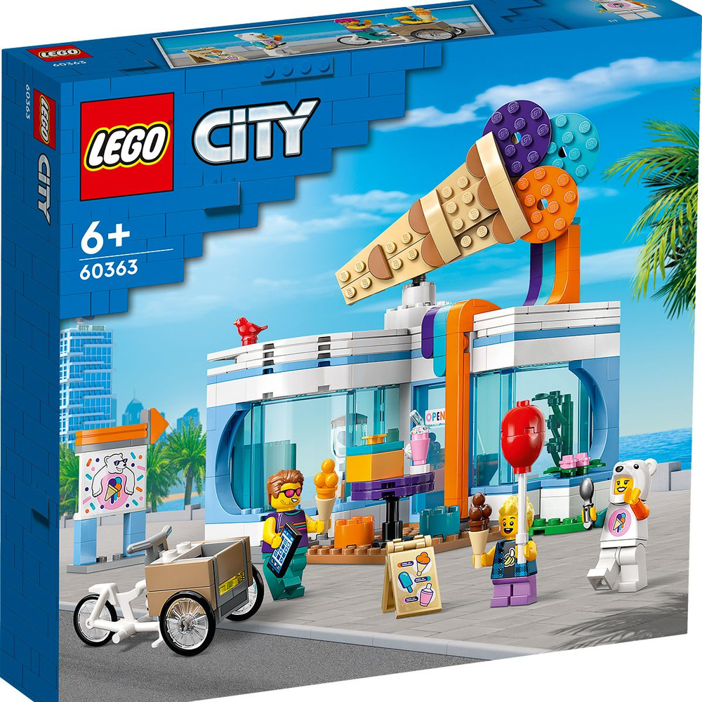 Конструктор LEGO City 60363 Магазин мороженого