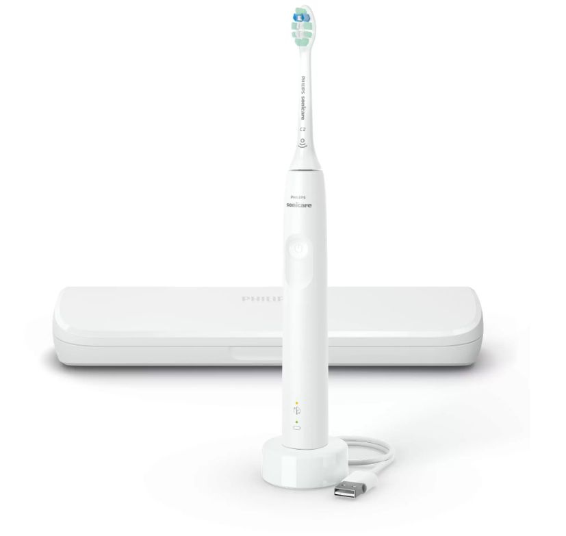 Philips Электрическая зубная щетка Philips Sonicare 3100 (HX3681/03), белый  #1