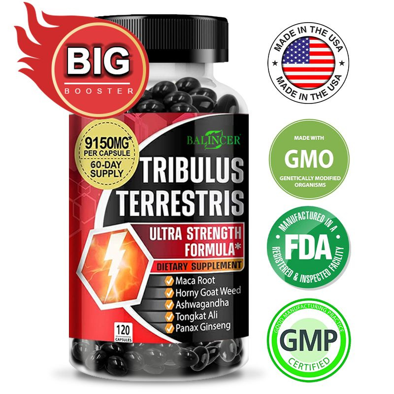Добавки Tribulus для повышения уровня энергии у мужчин, улучшения сна и ...