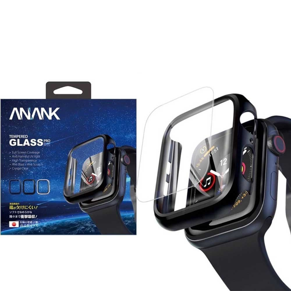 Защитное стекло Apple Watch Ultra 49 mm с бампером ANANK Screen Guard прозрачный  #1